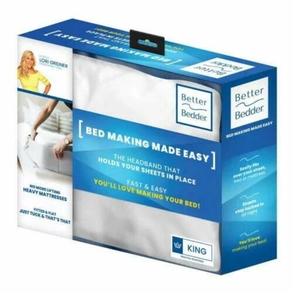 Lori Greiner’s Better Bedder King Size Easy Bed Making Headband - Brand New!
